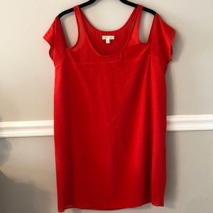 Silence & Noise cutout sleeve dress tunic